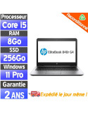 HP EliteBook 840r G4 Reconditionné – i5-7300U – 8Go RAM – 256Go SSD