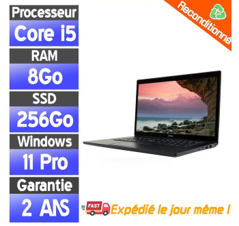 Dell Latitude 7480   PC Portable D'Occasion– PC Portable i5 7300U 16Go SSD 256Go