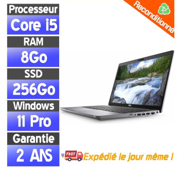Dell Latitude 5410 Reconditionné – i5-10310U – 8Go RAM – SSD 256Go – Ordinateur Occasion Pas Cher