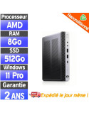 HP EliteDesk 705 G4 Mini  – 8Go RAM – 512Go SSD - AMD A10-9700E