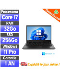 Lenovo ThinkPad T490 i7 8th Gen – 32 Go RAM – SSD 256 Go – PC Portable Pro Reconditionné Lenovo ThinkPad T490 i7 8th Gen – 32 Go RAM – SSD 256 Go – PC Portable Pro Reconditionné