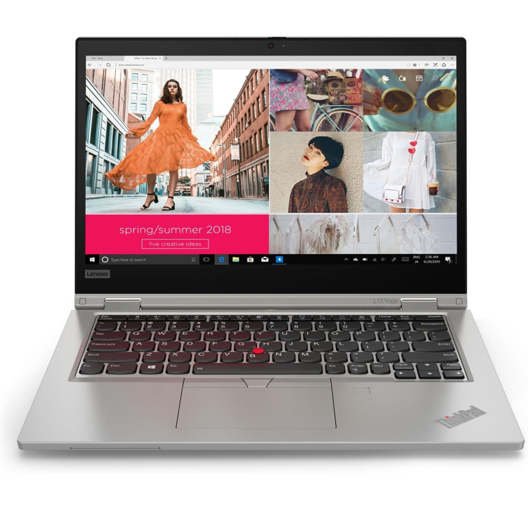 Lenovo Yoga L13 Reconditionné – Core i5, SSD 256Go, Tactile 13", État Correct
