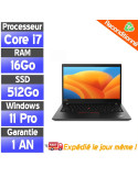 ThinkPad P14 Gen 1 - Core i7-1051U - SSD 512 Go - Ram 16Go - Qwerty