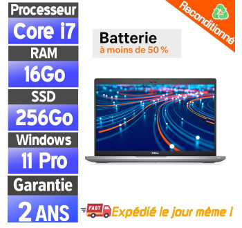 Dell Latitude 5420 Reconditionné | Core i7 11ᵉ Gén | 16 Go RAM | SSD 256 Go | Windows 11 Pro