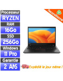 Lenovo ThinkPad P14s Gen 1 Ryzen 7 Pro 4750U – 16Go RAM – 256Go SSD – PC Portable Reconditionné Professionnel