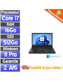 Lenovo ThinkPad T480S 14" i7-8650U  | SSD 512 Go Ram 16Go