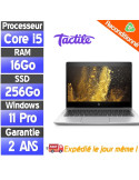 PC HP EliteBook 830 G5 - Core i5-8350U - SSD 256Go - Ram 16Go - Tactile