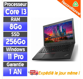 Lenovo L470 reconditionné – PC portable i3 6e génération  | PCDiscounts