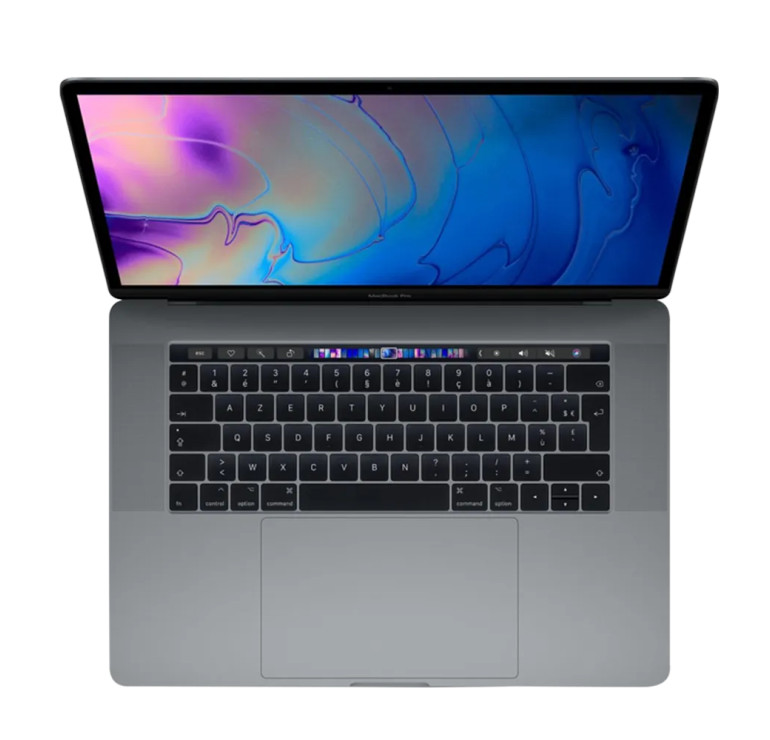 MacBook Pro 15" A1707 2017 – i7 – 16Go RAM – SSD 512Go – reconditionné pas cher