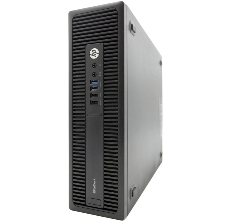 HP EliteDesk 705 G3 SFF – Pack ordinateur complet reconditionné – 8Go RAM – SSD 256Go