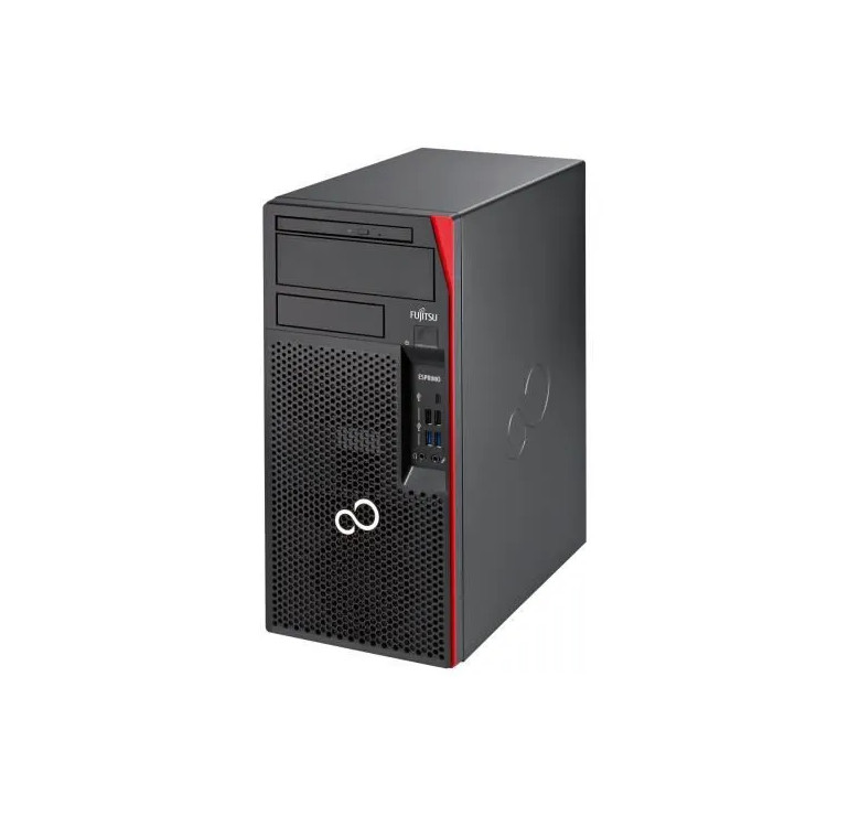 Fujitsu Esprimo P558/E85 – PC fixe tour reconditionné – i3-8100 – 8Go RAM – SSD 256Go – Windows 11 Pro – Sans lecteur DVD