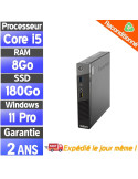 Lenovo ThinkCentre M93P Tiny – Intel Core i5-4570T – 8Go RAM – SSD 180Go