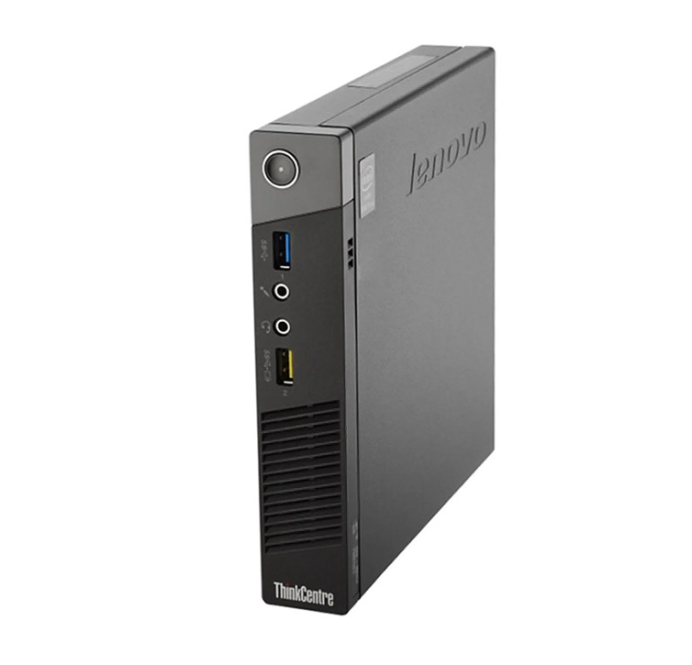 Pack Lenovo ThinkCentre M93P Tiny – i5-4570T – 8Go RAM – SSD 180Go – Écran 22" – PC reconditionné – Windows 11 Pro