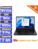 Lenovo ThinkPad E14 Gen2 - Ryzen 7 5825U- SSD 512 Go - Ram 16Go