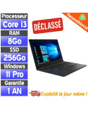 ThinkPad L380 IntelCore i3-8130U - 8Go Ram - 256 Go SSD - Voir photo