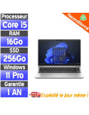 HP EliteBook 640 G10 tactile – Core i5-1345U, 16 Go RAM, SSD 256 Go