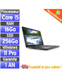 Dell Precision 3541 Reconditionné – Core i5-9400H – 16Go RAM – 256