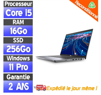 Dell Latitude 5420 i5-1145G7 16Go 256Go SSD 14" FHD Win 11 Pro | PC portable reconditionné
