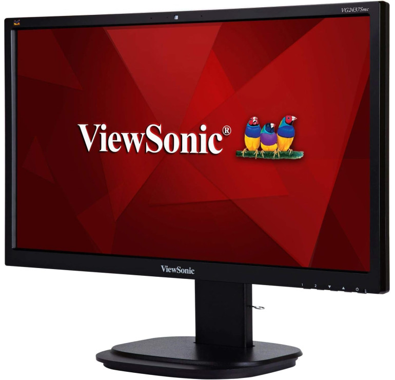 Écran 24" ViewSonic VG2437Smc Full HD — Webcam Micro HP Reconditionné