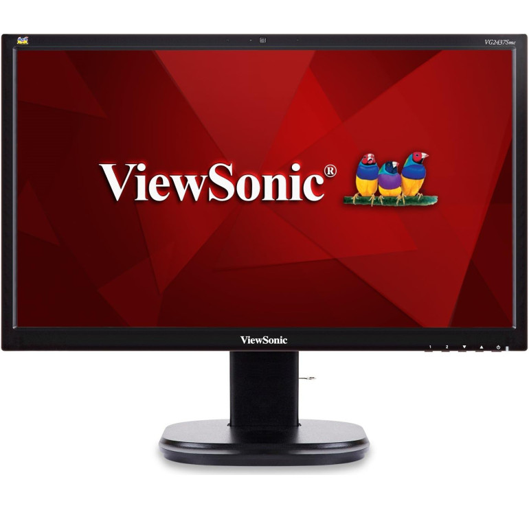 Écran 24" ViewSonic VG2437Smc Full HD — Webcam Micro HP Reconditionné
