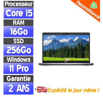Dell Latitude 5410 Reconditionné – i5-10310U – 8Go RAM – SSD 256Go – Ordinateur Occasion Pas Cher