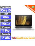 HP EliteBook 840 G5 - Intel Core i5 8eme Gen - SSD 256Go - Ram 8Go