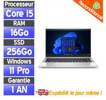 💻 HP EliteBook 840 G8 reconditionné – PC portable i5 11e génération – Windows 11 Pro  🚀