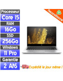 HP EliteBook 840 G5 i5 16Go 256Go SSD 14" — PC portable reconditionné