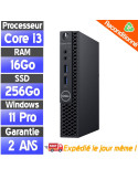Dell OptiPlex 3070 Micro i3-9100T 16Go 256Go SSD — Mini PC reconditionné