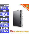 Mini PC HP ProDesk 400 G5 Micro i3-9100T 16Go RAM SSD 256Go — PC compact reconditionné