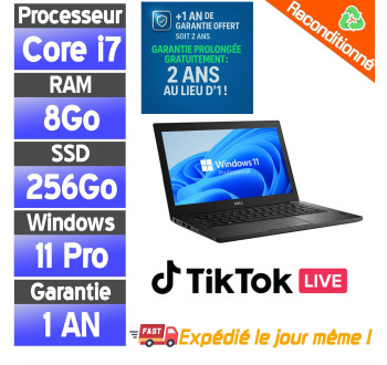 PC Portables Pas Cher - Dell Latitude 5480 Reconditionné Core i7