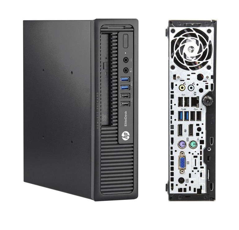 HP EliteDesk 800 G1 USDT -  Core i5-4570 Ram 8Go SSD 256Go