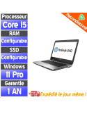 HP ProBook 640 G2 14" Core i5 2.4 GHz - SSD 256 Go - 8 Go AZERTY - Win11