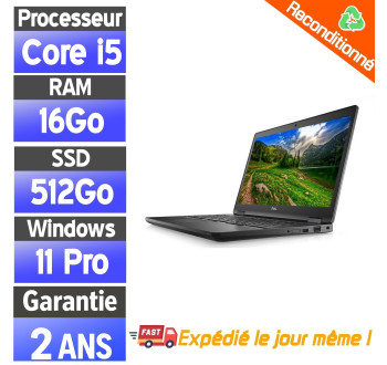 Dell Precision 3530 Reconditionné – i5 8400H 16Go 512Go SSD FHD