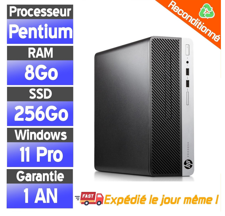 HP ProDesk 400 G4 SFF - PC Unité Centrale  pas cher HP ProDesk 400 G4 SFF - PC Unité Centrale  pas cher