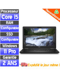 Dell Latitude 5590 - Core i5-7300U 2.60GHz - 15"6 SSD 256 Go Ram 8