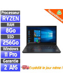 Lenovo E15 - Ryzen 5 4500U 8Go RAM 256Go SSD Windows 11 Pro