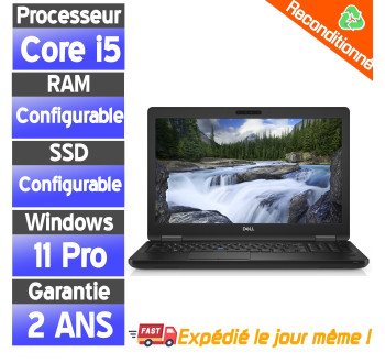 Dell Latitude 5590 i5-8350U – PC portable pro reconditionné