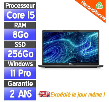 Dell Latitude 7320 13.3" i5-1145G7 8Go RAM 256Go SSD Windows 11