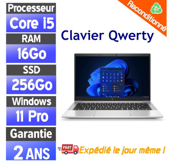 HP EliteBook 830 G7 i5 10e Gen 16Go 512Go Tactile