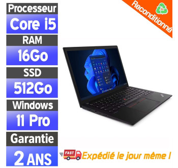 Lenovo X13 Gen 1 i5 10e Gen 16Go 512Go SSD