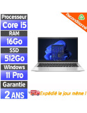 HP Elitebook 830 G8 - Core i5 Gen 11  - SSD 512 Go Ram 16Go