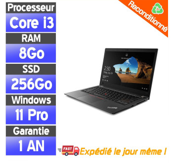 Lenovo X280 reconditionné – Laptop i3 8130U pas cher