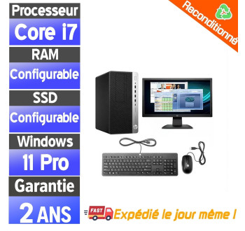 PC Fixe Reconditionné – HP 600 G3 MT - Pas cher