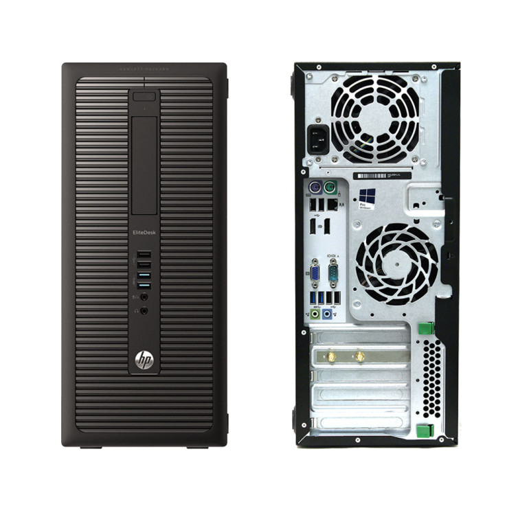 PC Fixe Reconditionné – HP EliteDesk 800 TWR i7, 8Go, SSD 256Go