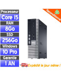 Dell Optiplex 9020 USDT -  Core i5-4590 - 8Go Ram 256Go SSD