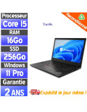 Lenovo ThinkPad T480S  - Core i5-8250U - SSD 256Go  - Ram 16Go - Tactile