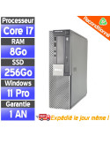 Dell OptiPlex 7010 SFF - Intel Core i7-3770 3.4Ghz - SSD 256Go - Ram 8Go