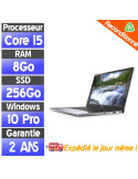 Dell Latitude 7300 - Intel Core i5-8365 - SSD 256Go - Ram 8Go