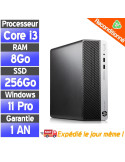 HP ProDesk 400 G4 SFF - Core i3-6100 - Ram 8Go SSD 256Go